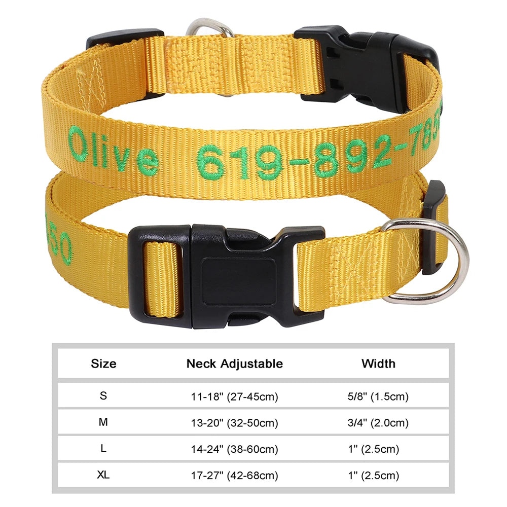 Pet Collars For Small Medium Large Dogs