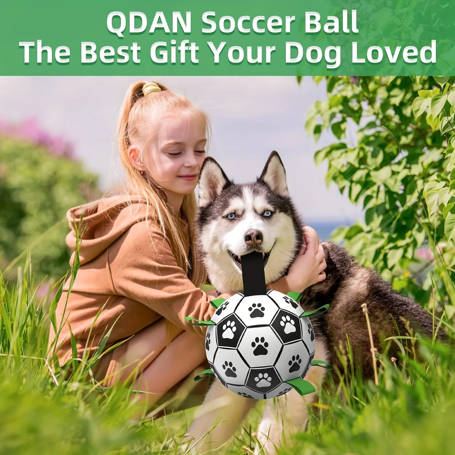 Durable Water Ball for Dogs, Dog Chasing and Playing Toy, Without Battery