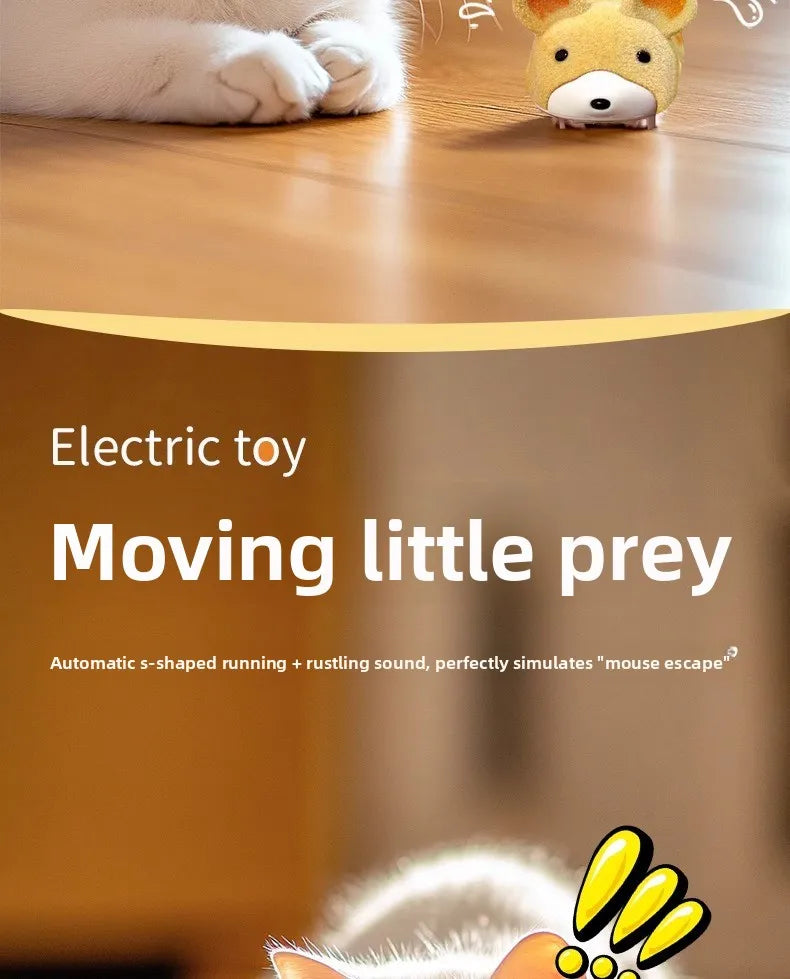 Interactive Cat Toy Electric Cat Toy Mouse Interactive Electric