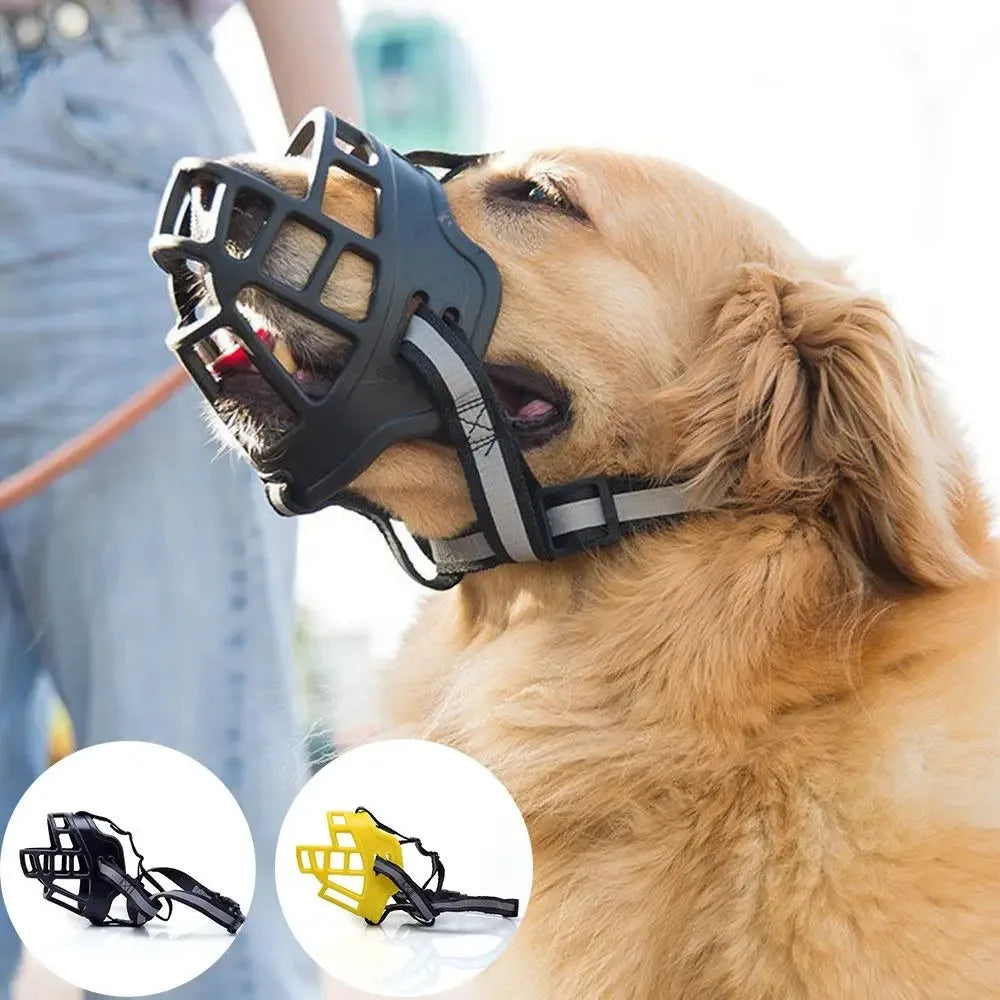 Mask Breathable Basket Dog Muzzle Durable Strong Mask Muzzle 