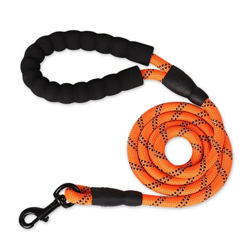 Double Heavy Duty Traction Rope For Strong Dogs - Enhance Safety And Contr