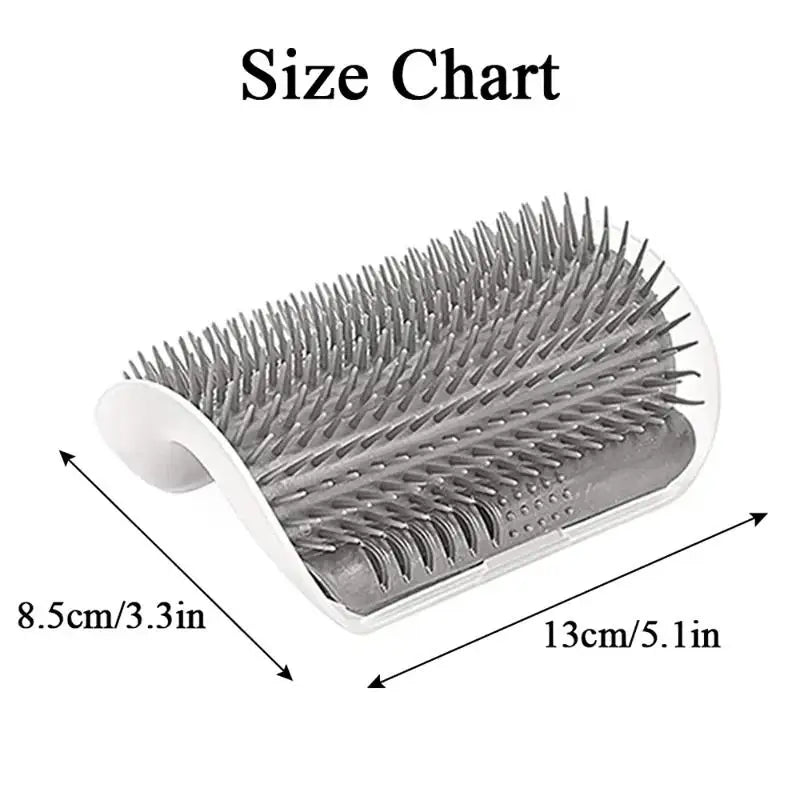 Cat Scratcher Massager for Cats Scratching Pets Brush Remove Hair