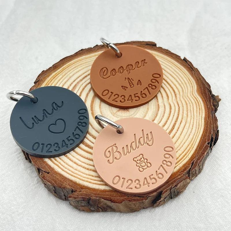 Tag Personalized Dog Tag Engraved Name Phone Number Custom