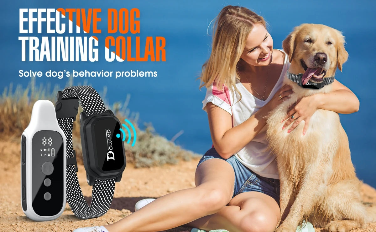  Digital Dog Control Pet with LCD Display for All Size Shock Vibration Sound