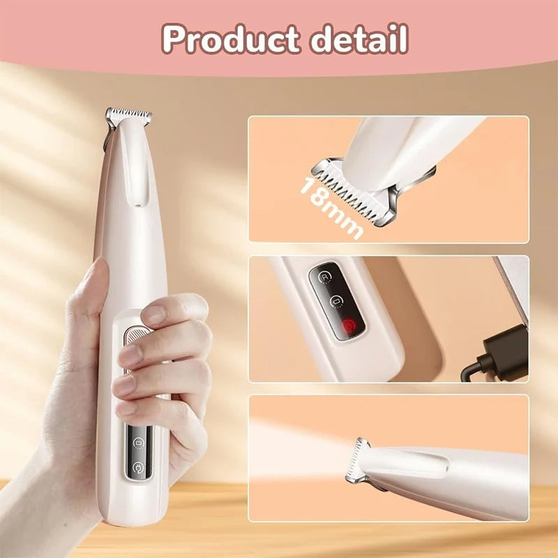 Professional Pet Hair Clipper, Cat and Dog Foot Razor