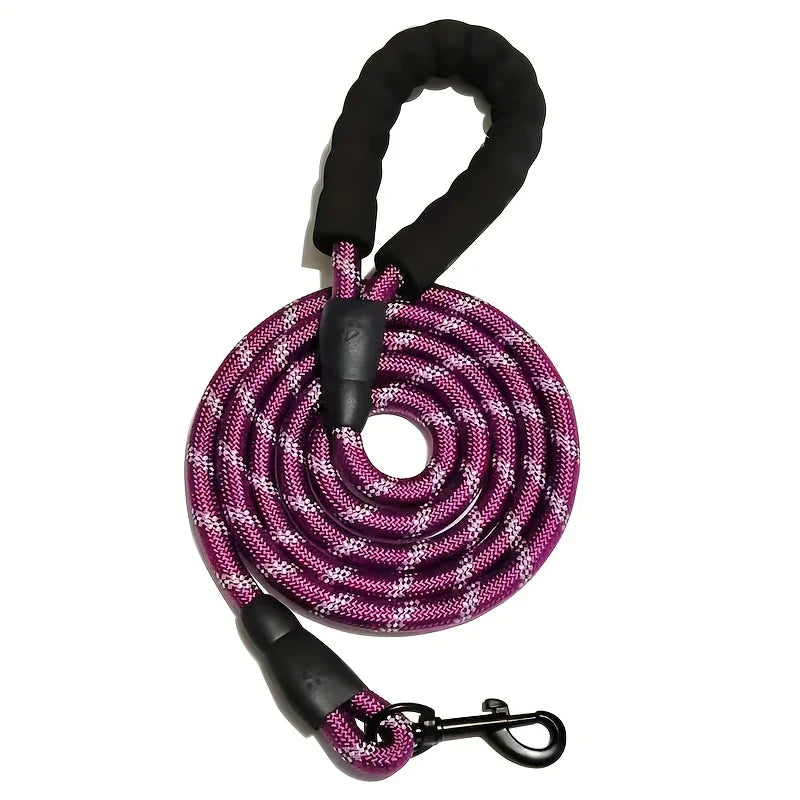 Double Heavy Duty Traction Rope For Strong Dogs - Enhance Safety And Contr