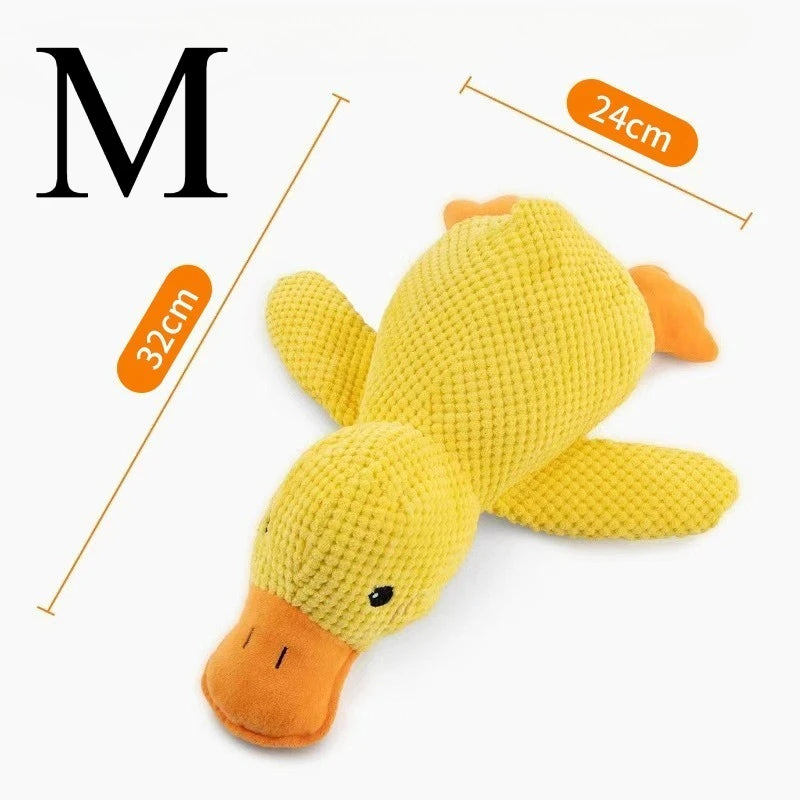 Duck Dog Toy Plush Chew Resistant Durable
