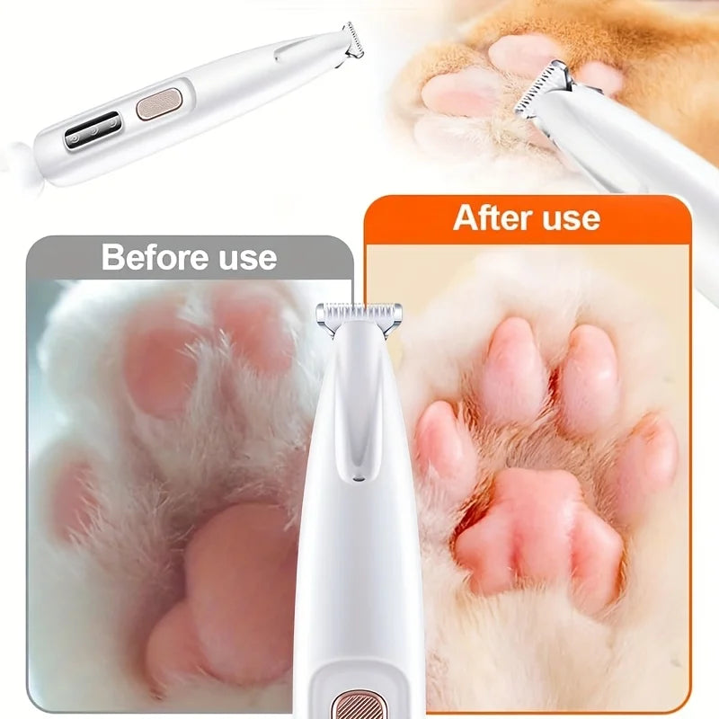 Professional Pet Hair Clipper, Cat and Dog Foot Razor