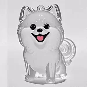 Dog Hair Storage Box Puppy Hair Memorial Keepsake Capsule Pet's Dog/Cat Fur 