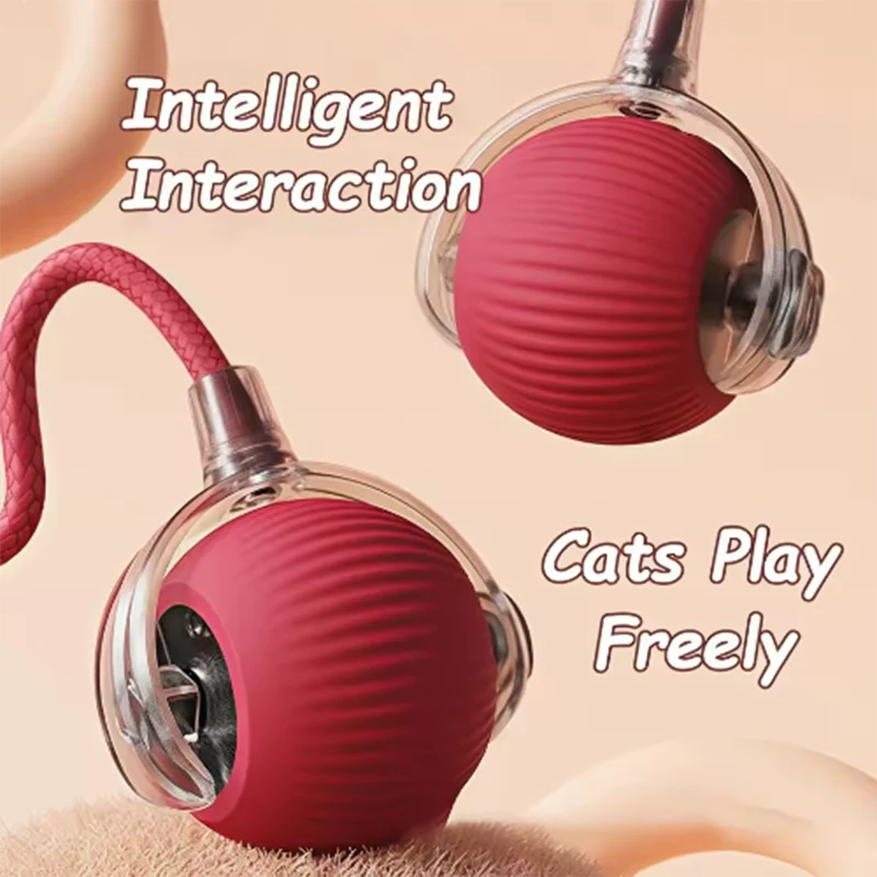 Hot intelligent interactive cat ball long-lasting pet dog toys