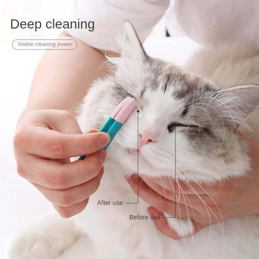 Pet Grooming Tools Cat Eyes Comb Pet Tear Stain