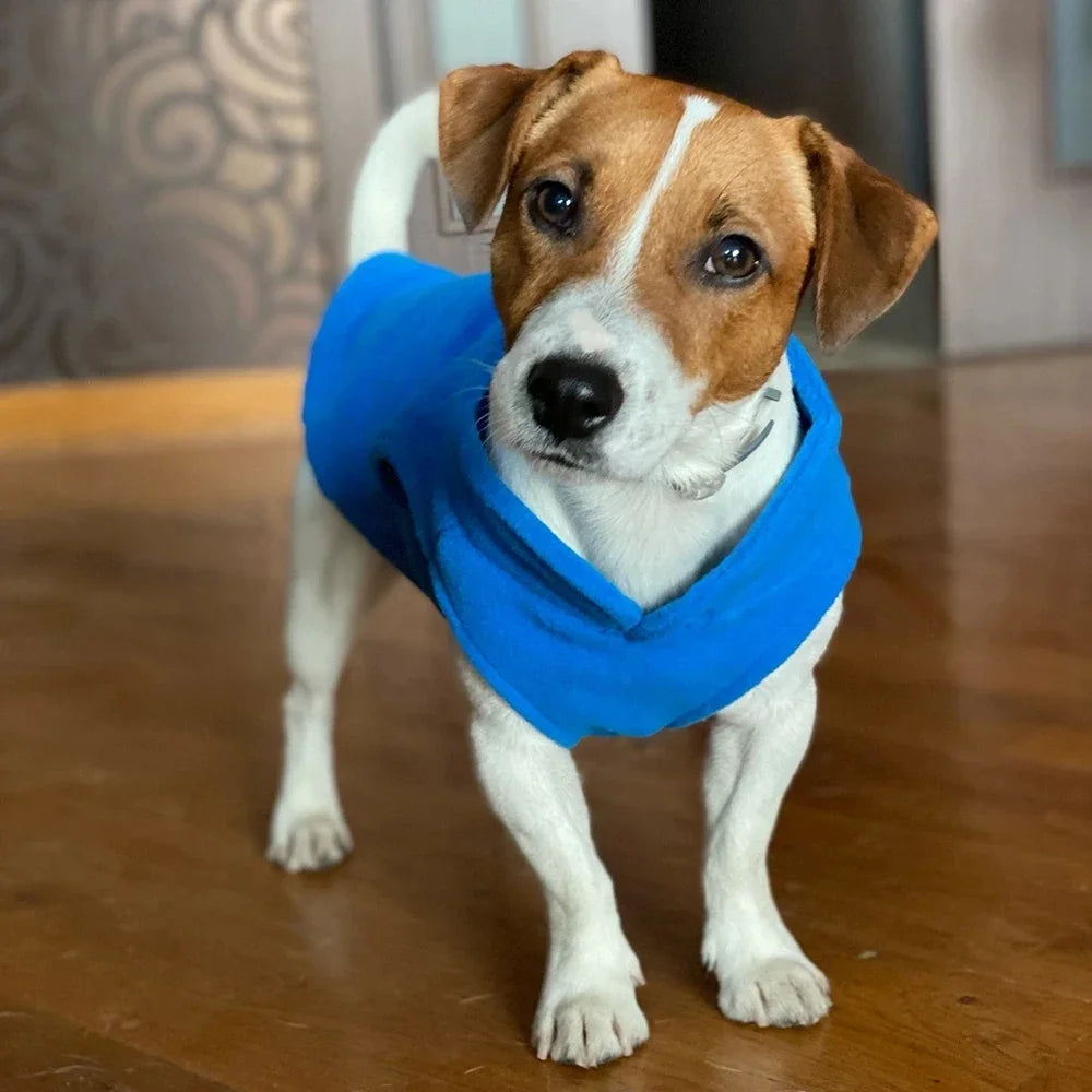 Warm Fleece Dogs Clothes Pet Dog Jacket Vest With D