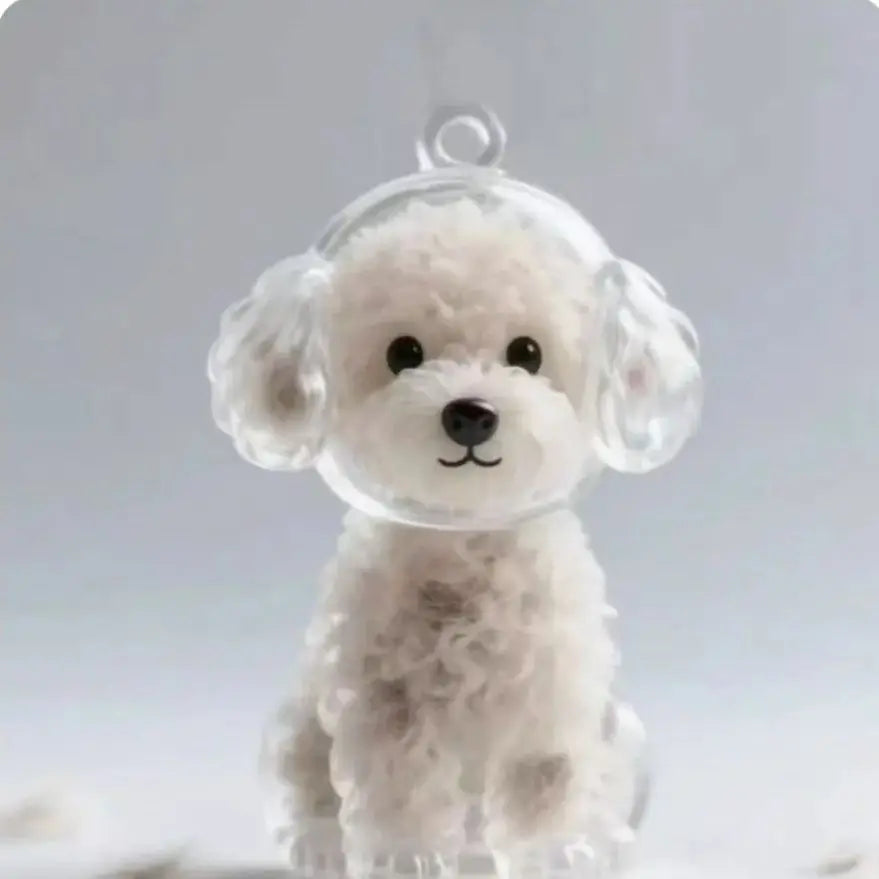 Dog Hair Storage Box Puppy Hair Memorial Keepsake Capsule Pet's Dog/Cat Fur 