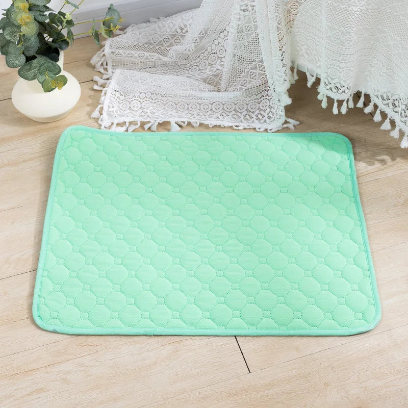 Dog Pee Pad Blanket Reusable Absorbent Diaper Washable Puppy