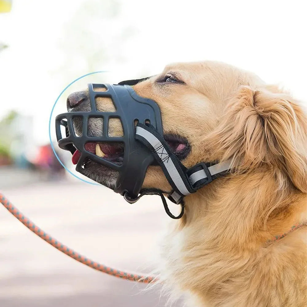 Mask Breathable Basket Dog Muzzle Durable Strong Mask Muzzle 