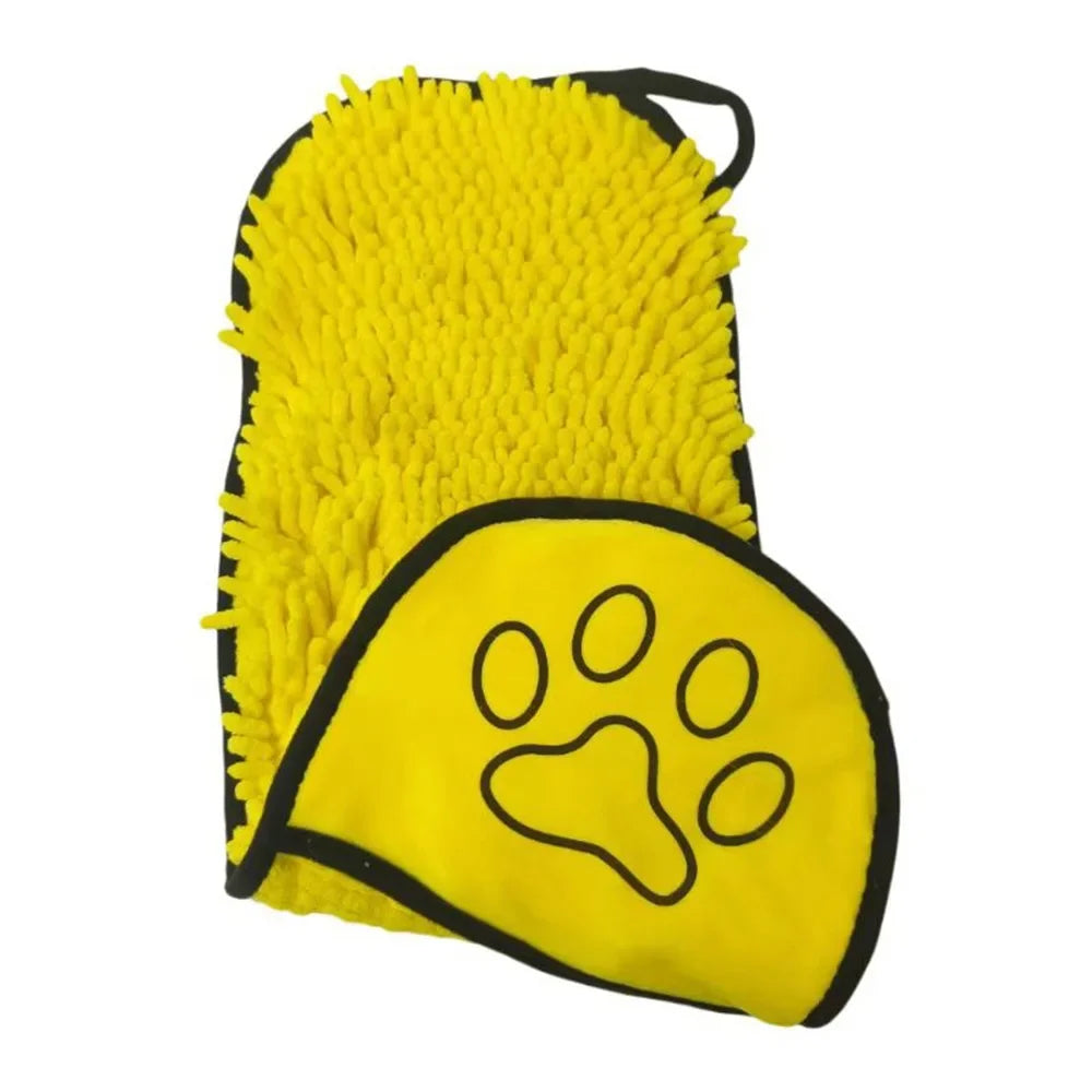 Cat Towels Convenient Soft Bath Robe Dry Pet Cleaning Washcloth 